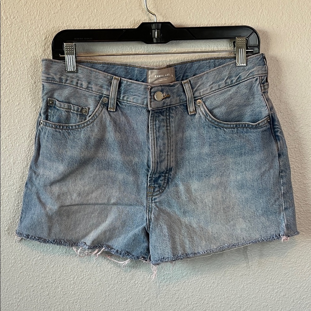Everlane The Relaxed 90s Short Light Wash Size 28 *Flaw